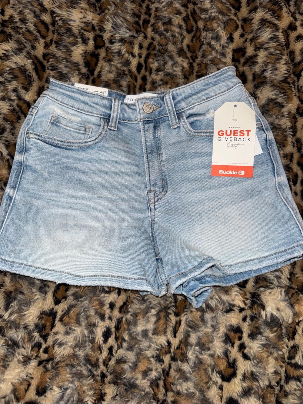 Light Wash Denim Shorts - Women's Flying Monkey from BKE Light Blue Jean Shorts